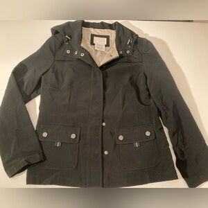 EXCELLENT CONDITION WHITE STAG HOODIE JACKET SIZE S BLACK